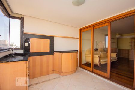 Varanda com Churrasqueira de apartamento para alugar com 4 quartos, 139m² em Bela Vista, Porto Alegre