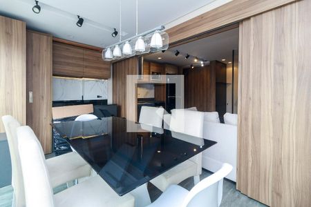 Sala de apartamento à venda com 1 quarto, 43m² em Santo Amaro, São Paulo