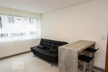 Sala de apartamento para alugar com 2 quartos, 68m² em Grajaú, Belo Horizonte