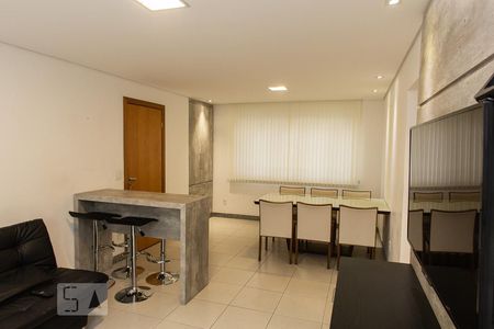 Sala de apartamento para alugar com 2 quartos, 68m² em Grajaú, Belo Horizonte