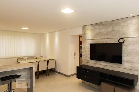 Sala de apartamento para alugar com 2 quartos, 68m² em Grajaú, Belo Horizonte