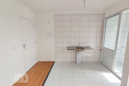 Cozinha de apartamento para alugar com 1 quarto, 32m² em Vila Graciosa, São Paulo