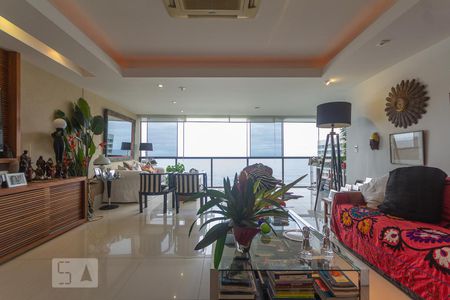 Sala de apartamento à venda com 2 quartos, 170m² em São Conrado, Rio de Janeiro