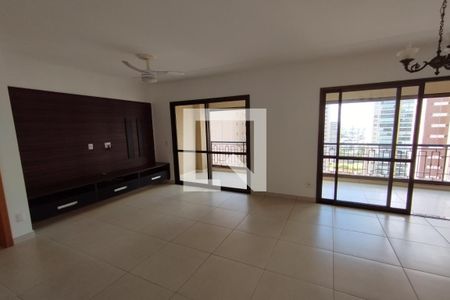 Sala de apartamento para alugar com 3 quartos, 136m² em Bosque das Juritis, Ribeirão Preto