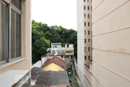 Sala Vista de apartamento à venda com 1 quarto, 46m² em Tijuca, Rio de Janeiro