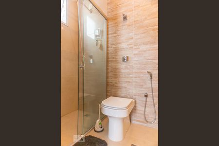 Banheiro da suíte de apartamento à venda com 3 quartos, 120m² em Coração de Jesus, Belo Horizonte