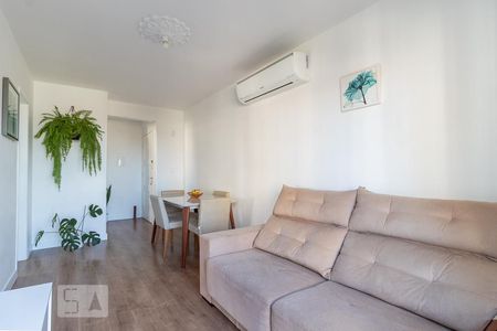 Sala de apartamento à venda com 1 quarto, 44m² em Jardim Lindoia, Porto Alegre