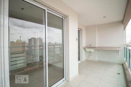 Varanda de apartamento à venda com 1 quarto, 32m² em Barra Funda, São Paulo