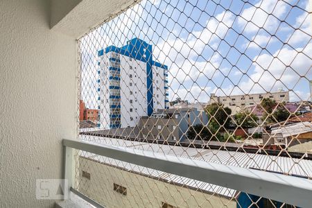 Varanda da Sala de apartamento à venda com 2 quartos, 50m² em Vila Príncipe de Gales, Santo André