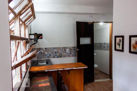 Sala/Cozinha de casa para alugar com 1 quarto, 45m² em Jardim Andaraí, São Paulo