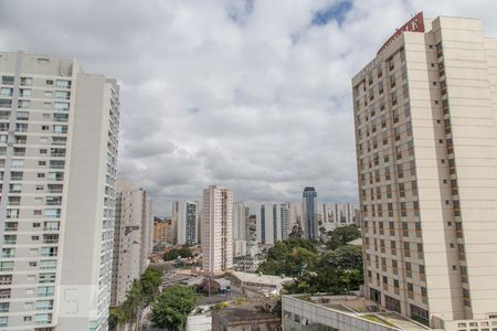 Vista da Sala de apartamento à venda com 1 quarto, 24m² em Centro, Guarulhos