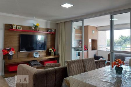 Sala de apartamento à venda com 3 quartos, 90m² em Jardim Ester Yolanda, São Paulo