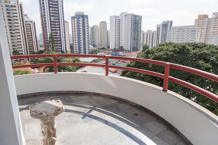 varanda da Sala 1 de apartamento para alugar com 4 quartos, 240m² em Vila Gomes Cardim, São Paulo