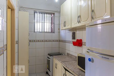 Cozinha de apartamento para alugar com 1 quarto, 46m² em Liberdade, São Paulo