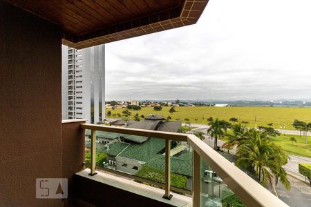 Vista da Sacada de apartamento para alugar com 3 quartos, 115m² em Parque Residencial Aquarius, São José dos Campos