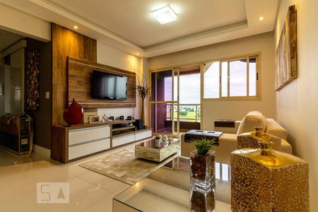 Sala de Estar de apartamento para alugar com 3 quartos, 115m² em Parque Residencial Aquarius, São José dos Campos