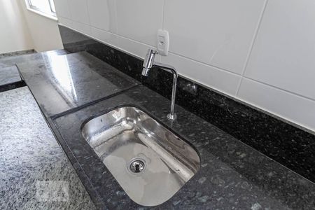 Cozinha - Torneira de apartamento à venda com 1 quarto, 40m² em Funcionários, Belo Horizonte