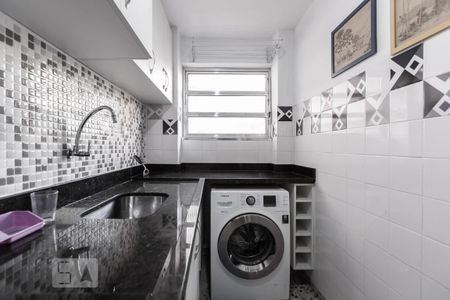 Cozinha de kitnet/studio à venda com 1 quarto, 35m² em Santa Cecília, São Paulo