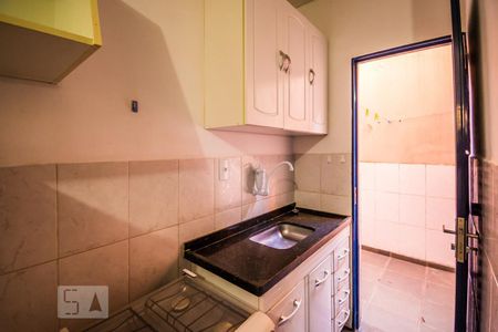 Cozinha de kitnet/studio para alugar com 1 quarto, 43m² em Cidade Universitária, Campinas