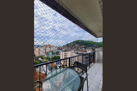 Varanda da Sala de apartamento para alugar com 2 quartos, 70m² em Engenho Novo, Rio de Janeiro