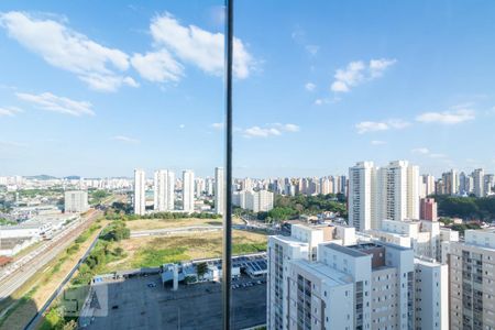 Vista Sacada Sala de apartamento à venda com 2 quartos, 69m² em Jardim, Santo André
