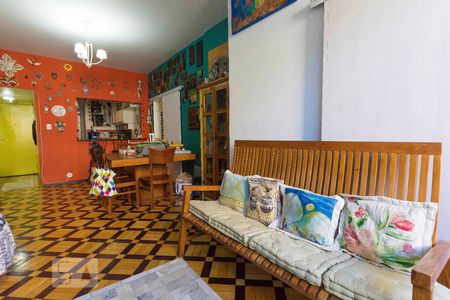 Sala de apartamento à venda com 3 quartos, 109m² em Laranjeiras, Rio de Janeiro