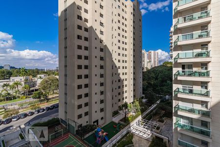 Vista da Varanda de kitnet/studio à venda com 1 quarto, 58m² em Alphaville Industrial, Barueri