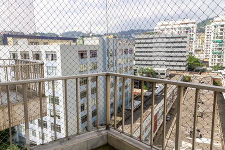 Sacada de apartamento à venda com 3 quartos, 112m² em Rio Comprido, Rio de Janeiro
