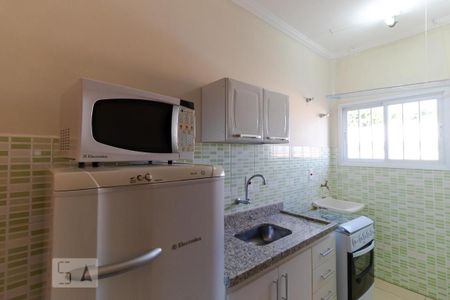 Cozinha e Área de Serviço de apartamento à venda com 1 quarto, 30m² em Parque Rural Fazenda Santa Cândida, Campinas