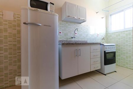 Cozinha e Área de Serviço de apartamento à venda com 1 quarto, 30m² em Parque Rural Fazenda Santa Cândida, Campinas