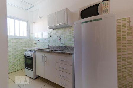 Cozinha e Área de Serviço de apartamento à venda com 1 quarto, 30m² em Parque Rural Fazenda Santa Cândida, Campinas