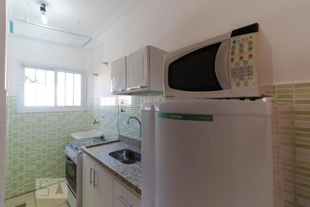 Cozinha e Área de Serviço de apartamento à venda com 1 quarto, 30m² em Parque Rural Fazenda Santa Cândida, Campinas