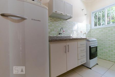 Cozinha e Área de Serviço de apartamento à venda com 1 quarto, 30m² em Parque Rural Fazenda Santa Cândida, Campinas