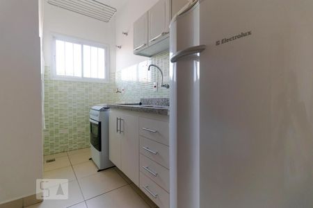 Cozinha e Área de Serviço de apartamento à venda com 1 quarto, 30m² em Parque Rural Fazenda Santa Cândida, Campinas