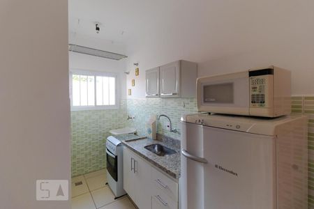 Cozinha e Área de Serviço de apartamento à venda com 1 quarto, 30m² em Parque Rural Fazenda Santa Cândida, Campinas