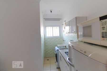 Cozinha e Área de Serviço de apartamento à venda com 1 quarto, 30m² em Parque Rural Fazenda Santa Cândida, Campinas