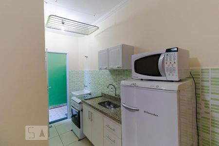 Cozinha e Área de Serviço de apartamento à venda com 1 quarto, 40m² em Parque Rural Fazenda Santa Cândida, Campinas