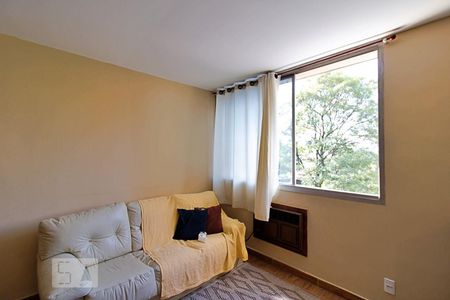 Sala de apartamento à venda com 1 quarto, 48m² em Vila Tramontano, São Paulo