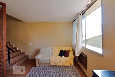 Sala de apartamento à venda com 1 quarto, 48m² em Vila Tramontano, São Paulo