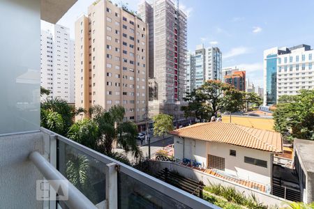 Varanda de apartamento para alugar com 1 quarto, 49m² em Indianópolis, São Paulo