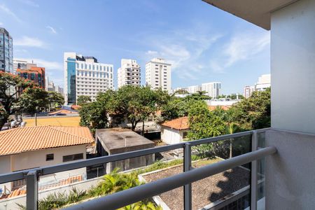 Varanda de apartamento para alugar com 1 quarto, 49m² em Indianópolis, São Paulo