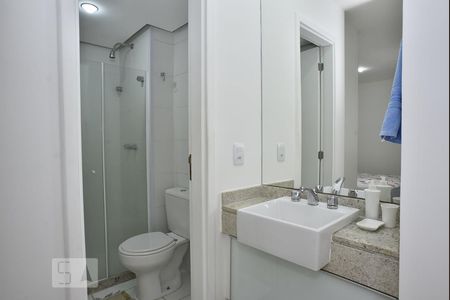 Banheiro de kitnet/studio à venda com 1 quarto, 35m² em Jacarepaguá, Rio de Janeiro