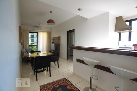 Sala de apartamento para alugar com 1 quarto, 58m² em Centro, Ribeirão Preto