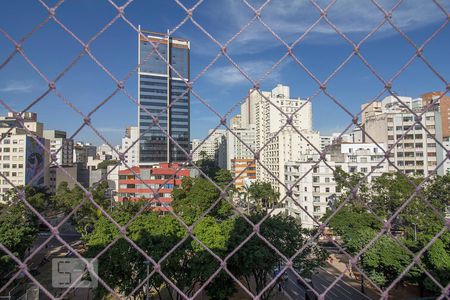 Sala - Vista de apartamento para alugar com 2 quartos, 80m² em Santa Cecília, São Paulo