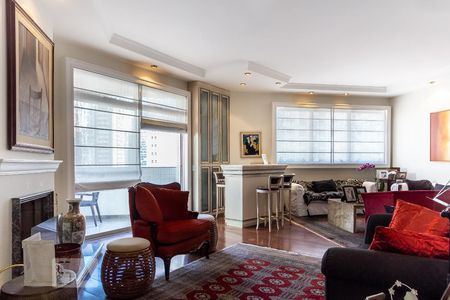 Sala de apartamento à venda com 4 quartos, 244m² em Vila Uberabinha, São Paulo