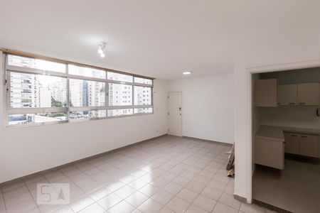 Sala de apartamento para alugar com 3 quartos, 107m² em Santa Cecília, São Paulo