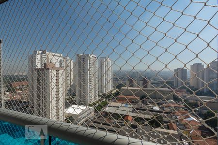 VISTA SALA de apartamento para alugar com 3 quartos, 89m² em Tatuapé, São Paulo