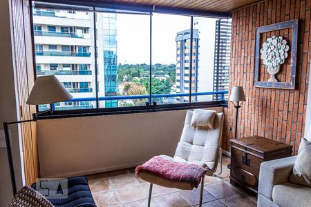 Sala de apartamento para alugar com 3 quartos, 125m² em Cidade Monções, São Paulo