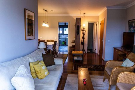 Sala de apartamento para alugar com 3 quartos, 125m² em Cidade Monções, São Paulo