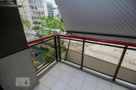 Varanda da Sala de apartamento para alugar com 3 quartos, 84m² em Botafogo, Rio de Janeiro